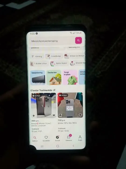 Samsung s 9 hammajoyi radnoy holatda t 3 Samsung s 9 hammajoyi radnoy holatda t 3