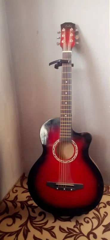 akustik gitara 38 dyumli 6 torli kamplekt sotiladi — фото 1