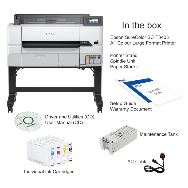 EPSON SureColor SC-T3405 A1+ плоттер 2 EPSON SureColor SC-T3405 A1+ плоттер 2