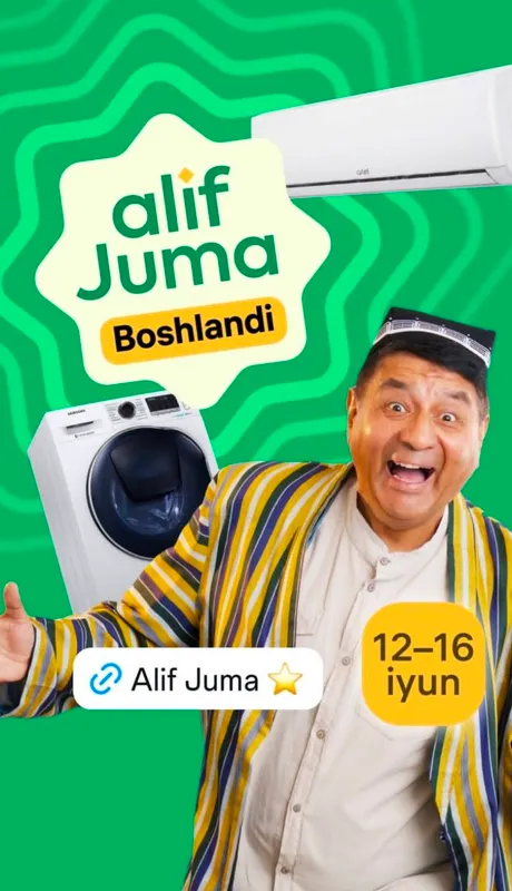 Alif Nasiya limitlarni tovar evaziga naqd qlb bera Alif Nasiya limitlarni tovar evaziga naqd qlb bera