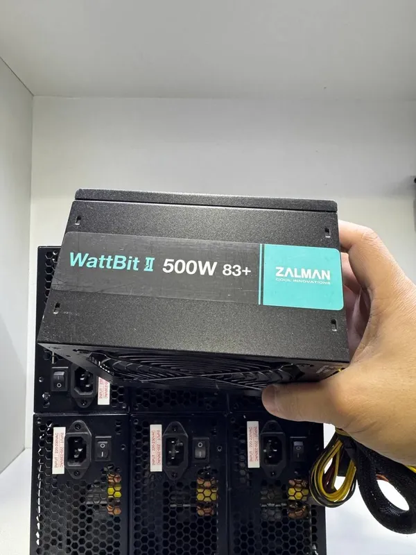 Zallman 500W blok pitaniya zŏr holatda