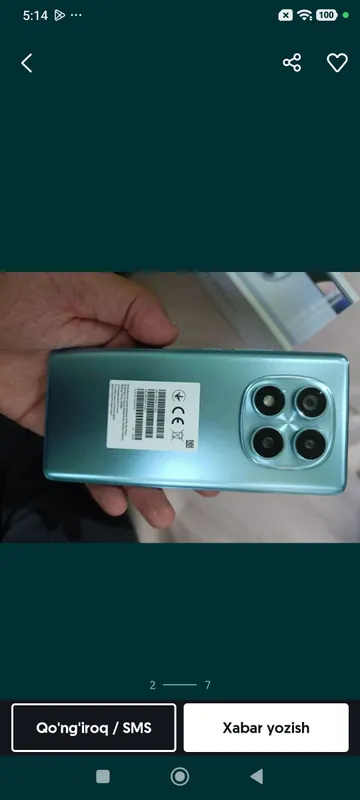 Redmi Note 14 Pro sotiladi karobka dakument — фото 5