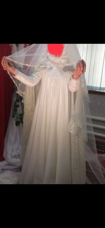 chechenskiy kelin koʻylak 44/46 uzb razmer — фото 2