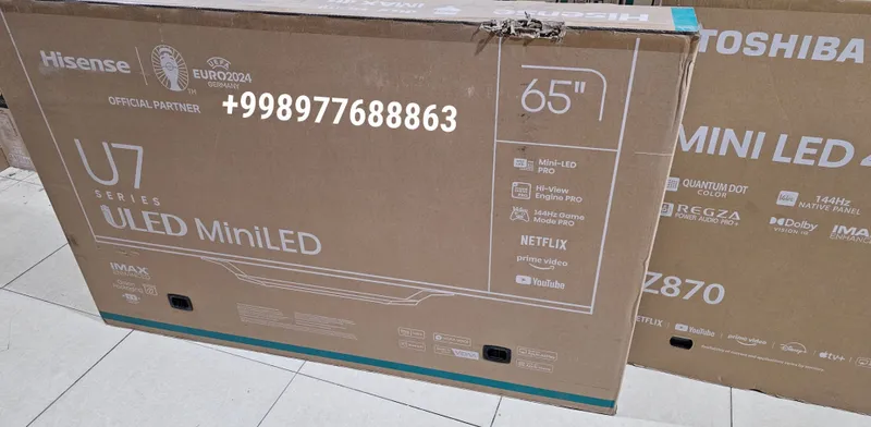 НОВИНКА ОТ HISENSE 65U7NQ MINI-LED 144HZ VIDAA