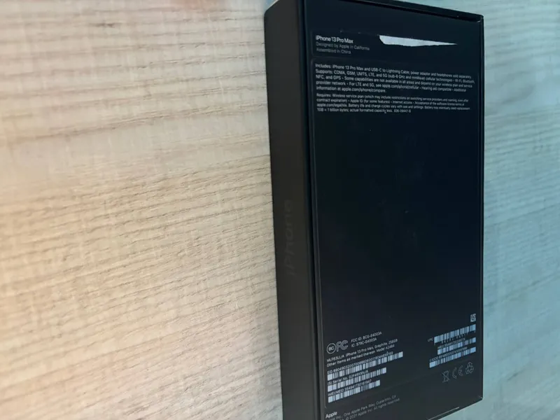 Iphone 13 Pro Max, Graphite, 256GB 7