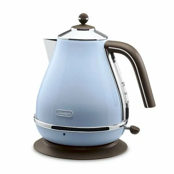 Электрочайник Delonghi Icona KBOV 2001 AZ, нержавеющая сталь, 1,7 л — фото 1 Электрочайник Delonghi Icona KBOV 2001 AZ, нержавеющая сталь, 1,7 л — фото 1
