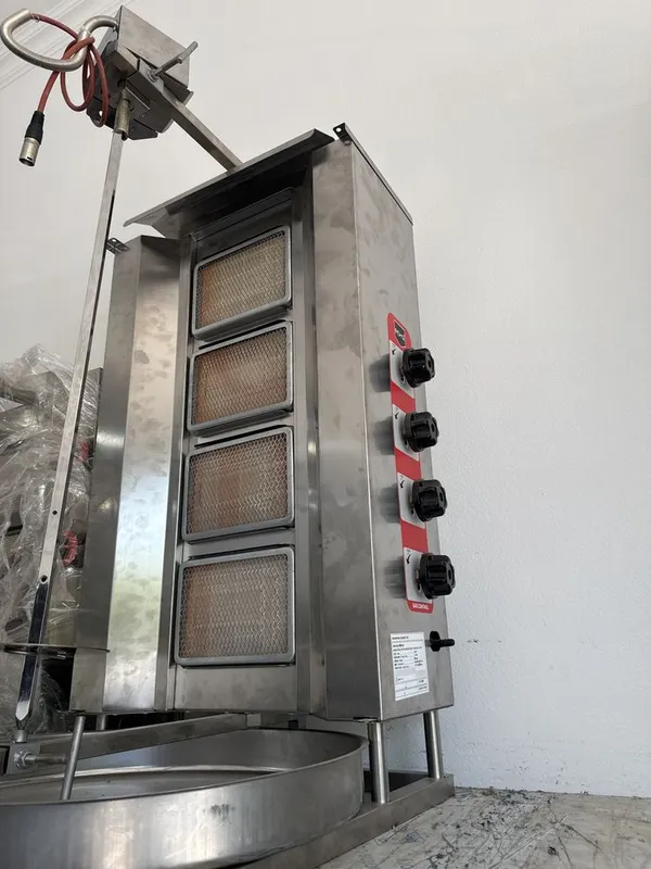Shaurma apparat lavash apparat danar apparat gusht pishiriadigan