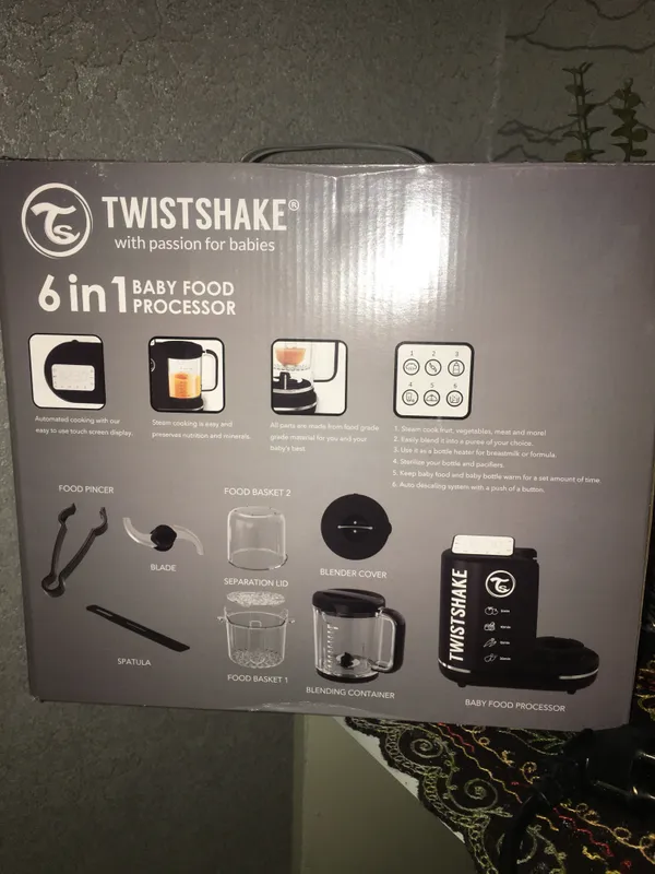 Twistshake 6v1 blender-issiq saqlagich 2