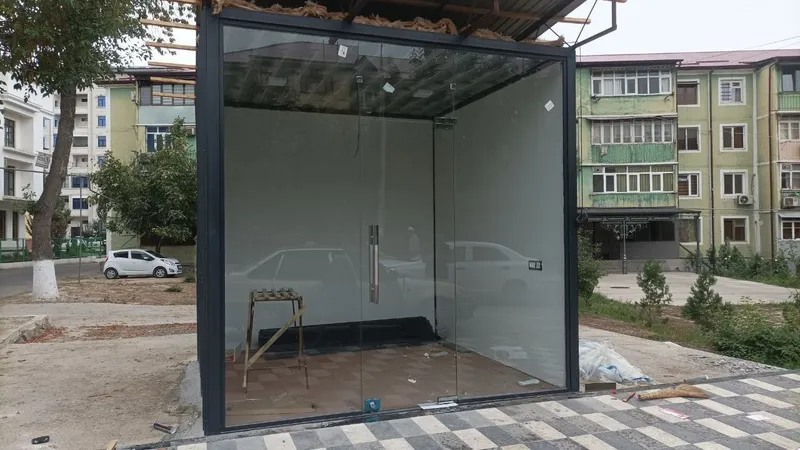 Каленное стекло 10 мм калит ойна стеклянные перегодки калин ойна — фото 6