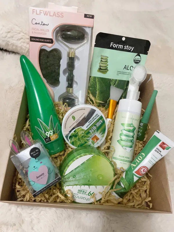 Набор с алоэ вера для лица 2 Набор с алоэ вера для лица 2