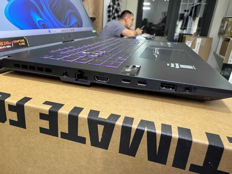 ASUS TUF FX 707, Intel Core i9-13900H, 32 GB tezkor xotira, 512 GB SSD, RTX 4060 8 GB 6 ASUS TUF FX 707, Intel Core i9-13900H, 32 GB tezkor xotira, 512 GB SSD, RTX 4060 8 GB 6