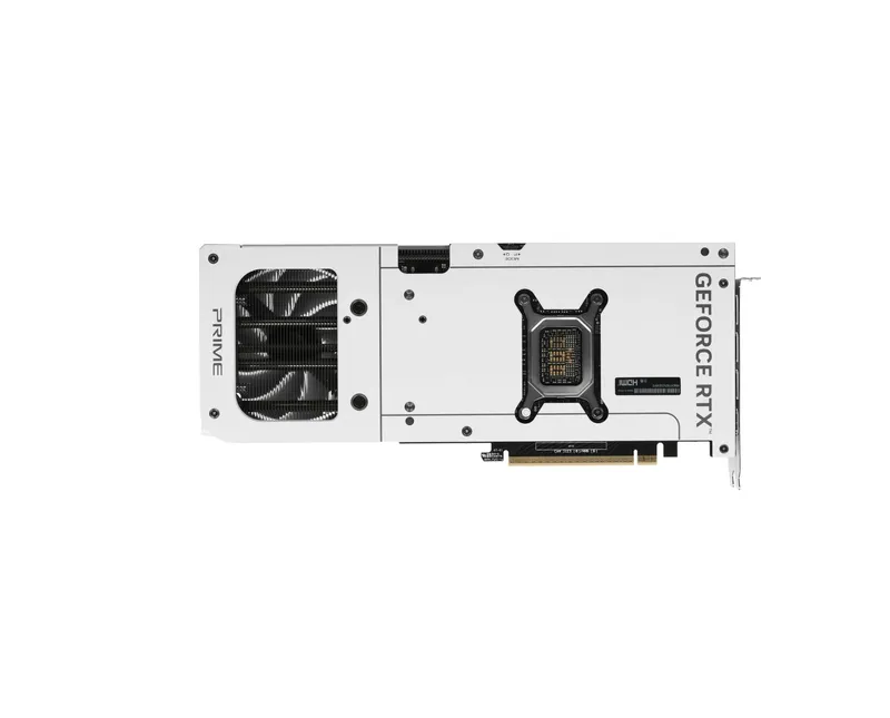 - Видеокарта ASUS Prime GeForce RTX 5070 White OC 12GB GDDR7 2