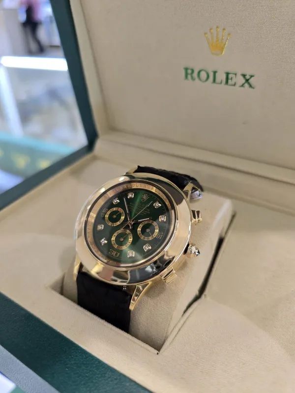 Модные и яркие Rolex в зелёном циферблате и большим диаметров — фото 2 Модные и яркие Rolex в зелёном циферблате и большим диаметров — фото 2