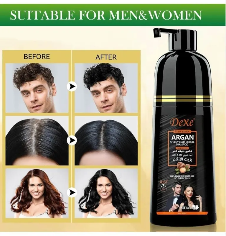 Dexe Argan шампунь краска 420мл грам 6