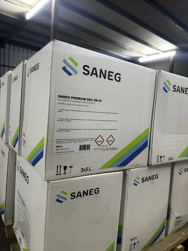 SANEG 5w30 PREMIUM DEX моторное масло — фото 2