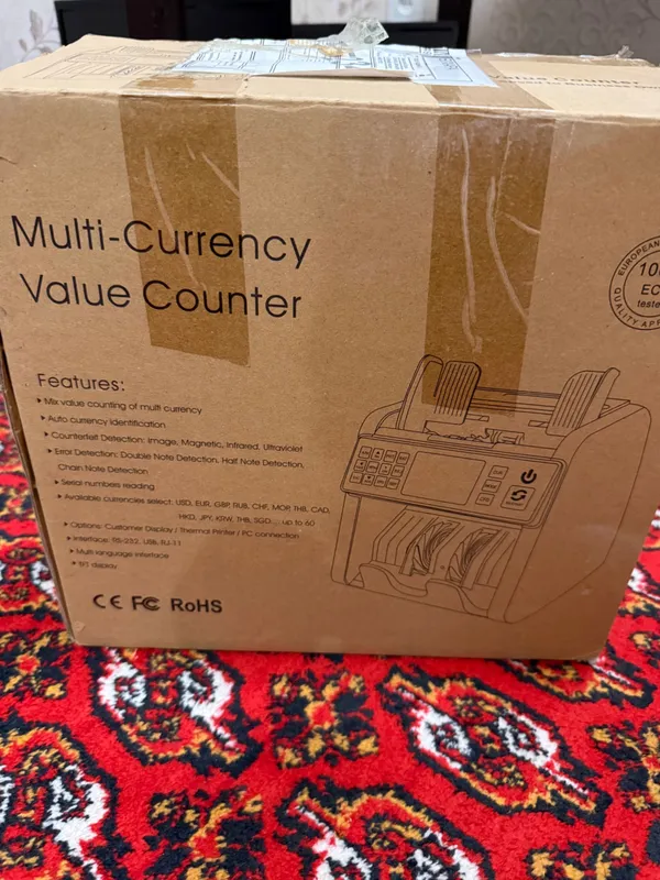 Валютный счетчик банкнот Multi-Currency Value Counter (пересчет пачки) 2 Валютный счетчик банкнот Multi-Currency Value Counter (пересчет пачки) 2