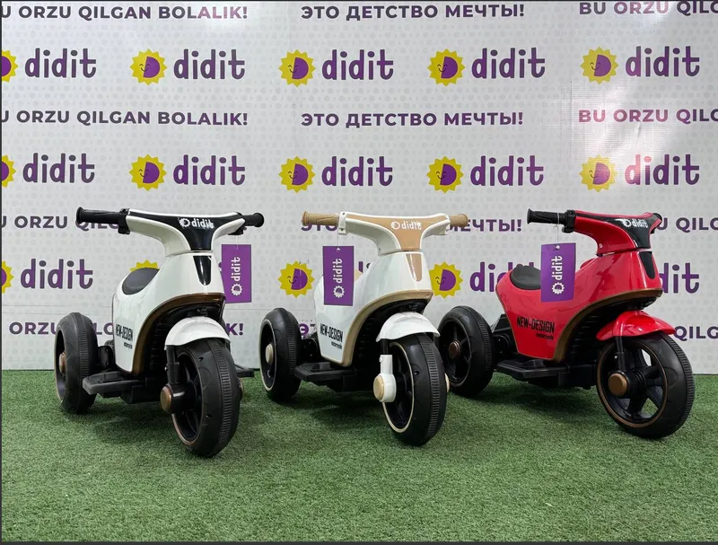 Болалар учун мотоцикл электр моторолер оптом DIDIT
