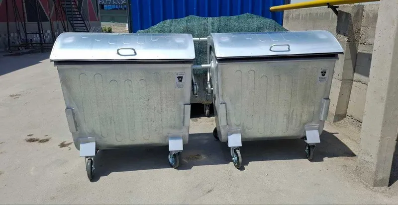 Мусорный контейнер корзинка мусорный бак первые руки 1