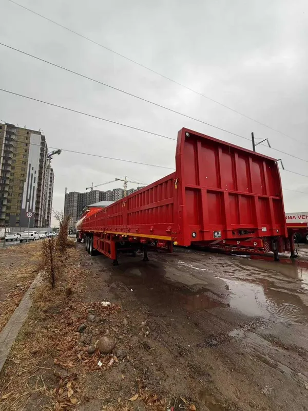 Universal Konteyneravoz контейнеровоз универсалниее прицеп — фото 5