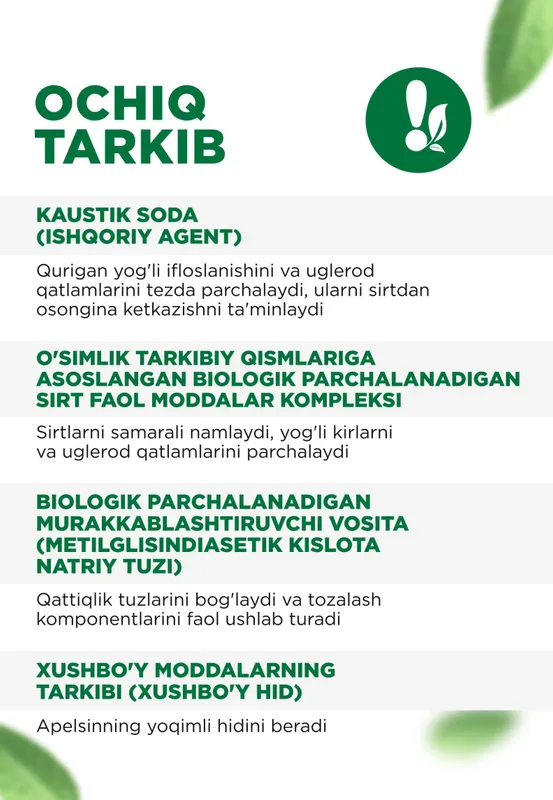 FABERLIC HOME «Sitruslarning kuchi» tozalash vositasi — фото 7
