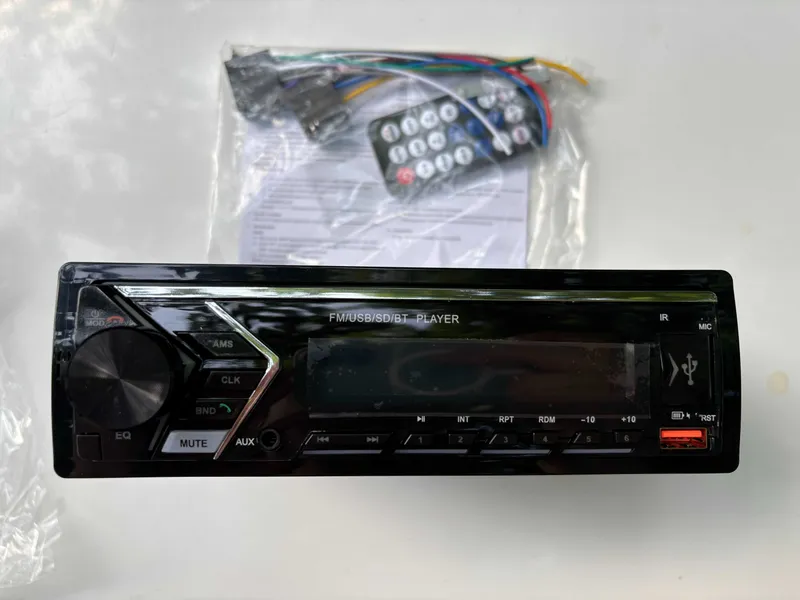 Автомагнитола Bluetooth | USB | TF | AUX | FM | 1DIN 1 Автомагнитола Bluetooth | USB | TF | AUX | FM | 1DIN 1