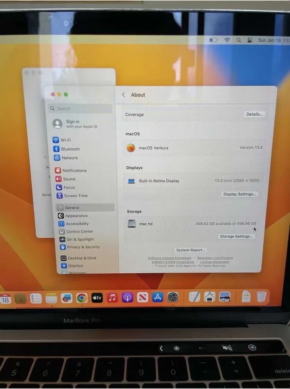 Macbook Pro Ideal Holatda| 512GB | Sensorli Touchbar — фото 3