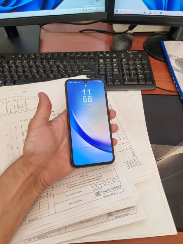 Samsung A34 5G 8/128gb ideal iwlawi zur aybi yuq tozza telefon — фото 1