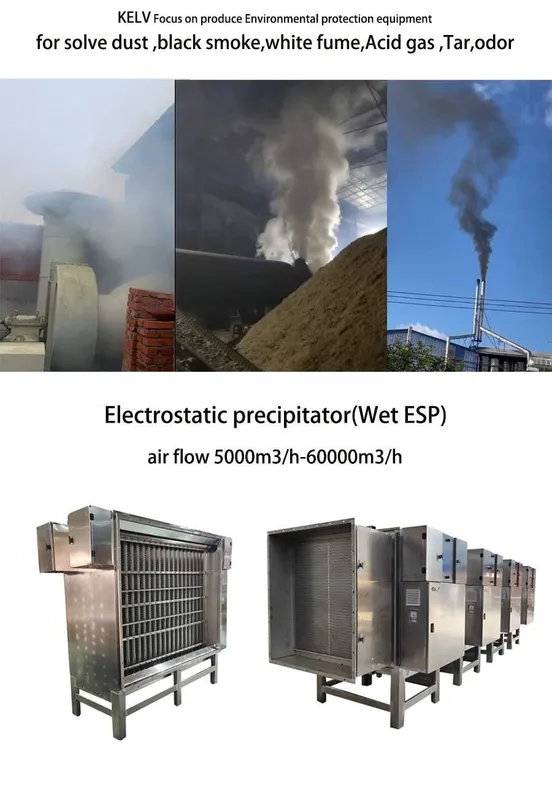 Havoni tozalash uchun elektrostatik filtrlar — фото 1