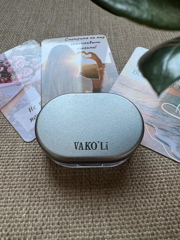 Контейнер "VAKÓLi" тёмно-серый для контактных линз — фото 1