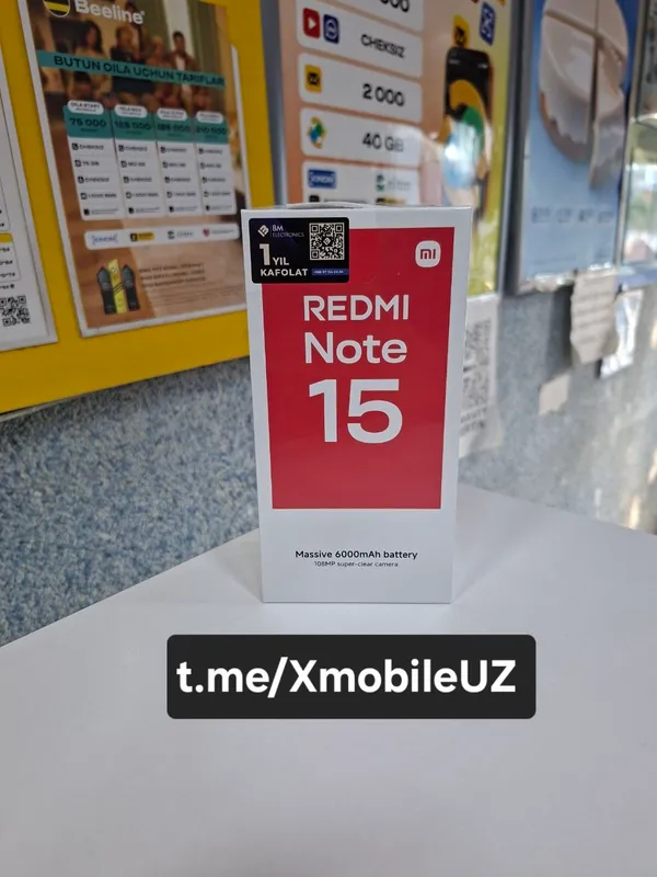 Redmi Note 15 8+4/128GB 1 Redmi Note 15 8+4/128GB 1