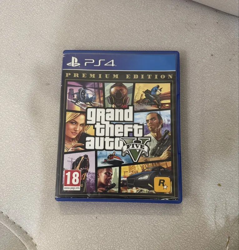 Диск для PS4 GTA 5 PREMIUM