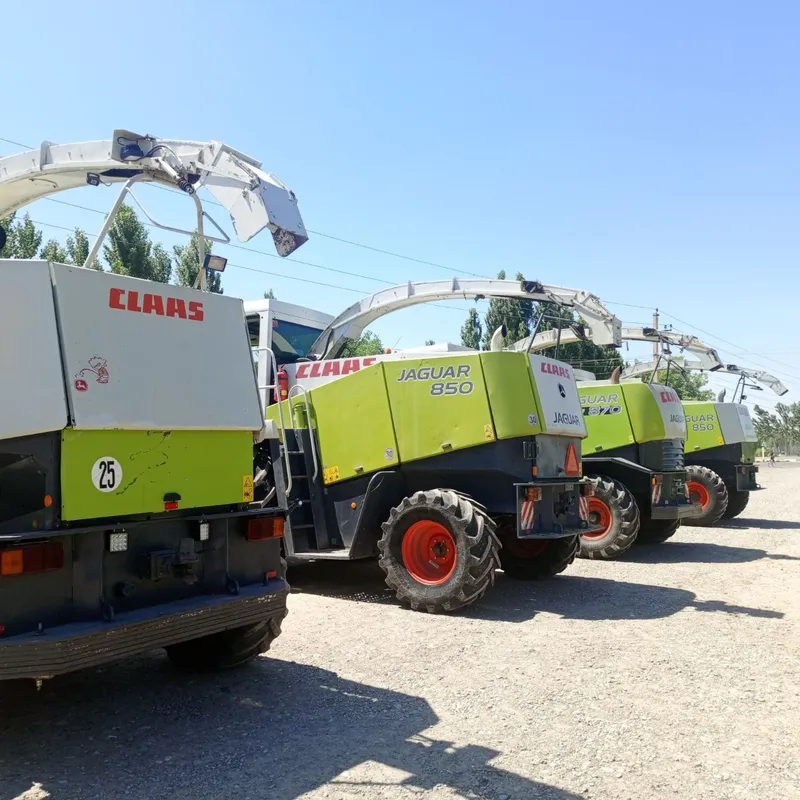 Claas Jaguar 850 . kombainlarimiz yetib keldi. Xolati ideal.