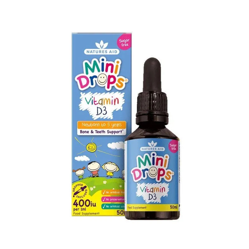 Mini Drops Vitamin D3 Angliya Mini Drops Vitamin D3 Angliya