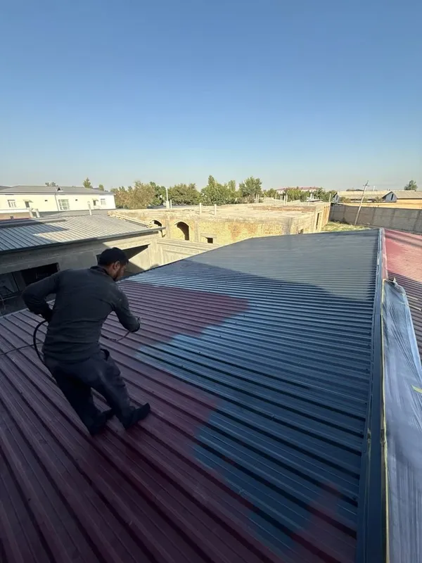 Услуги по покраске крыш 4 Услуги по покраске крыш 4