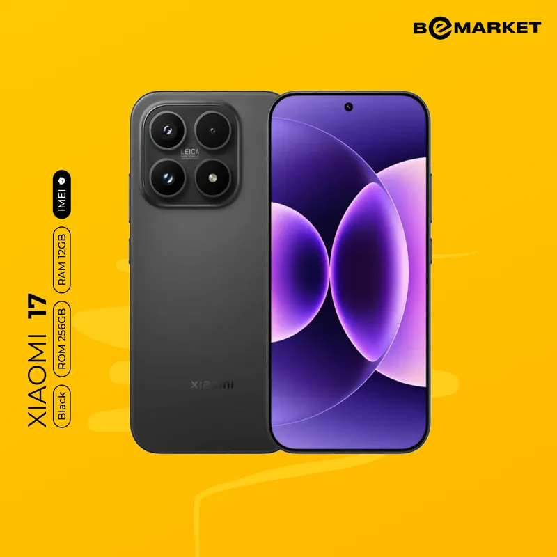 Xiaomi 17, Black, 12/256 GB