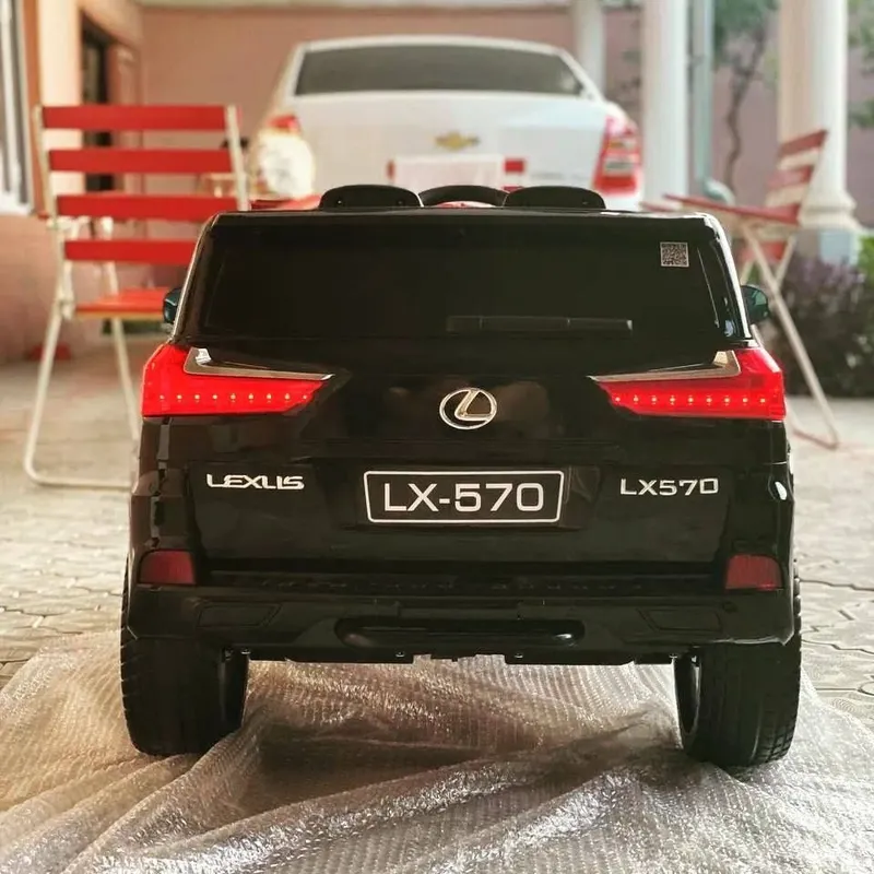 Lexus LX 570 элегантная детская машина, богатый электромобиль 4x4 4