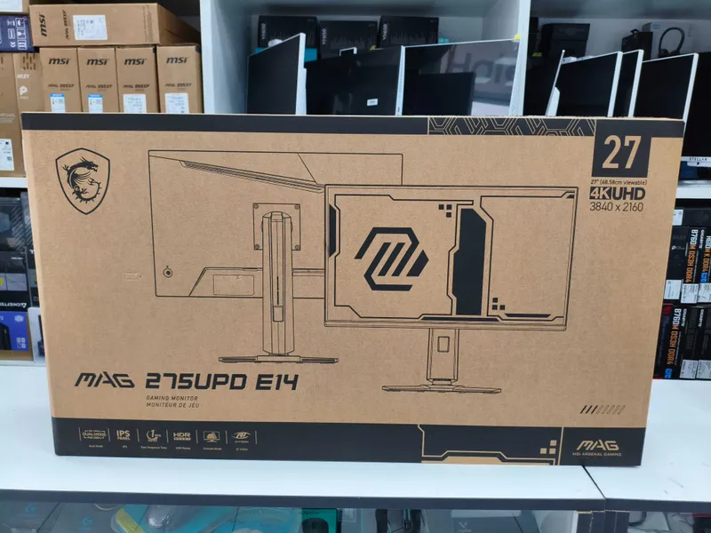 Монитор MSI 27" 4K 144hz E14 Dual Mode 4K/144hz, FHD 288hz