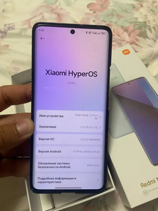 Redmi note 13 pro puls 5g 16/512 + ESIm o'qiydi — фото 5