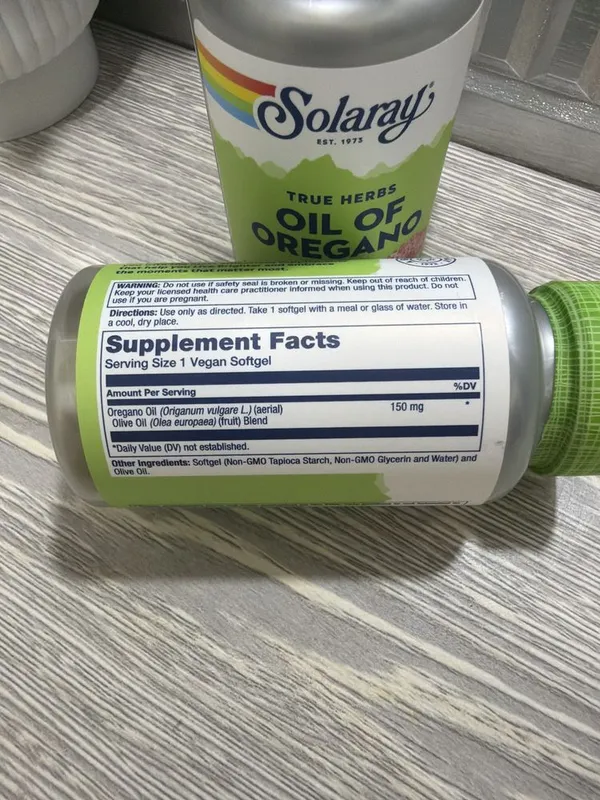 Solaray oil of oregano / соларай оил оф орегано — фото 1
