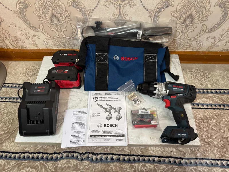 Bosch Professional GSB 18V-150C 150 Нм ударная дрель 2x 8Ah, GAL 18-40 1 Bosch Professional GSB 18V-150C 150 Нм ударная дрель 2x 8Ah, GAL 18-40 1
