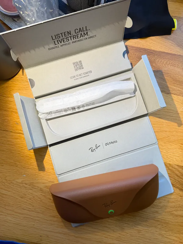 Ray Ban Meta 1 Gen Wayfarer — фото 3