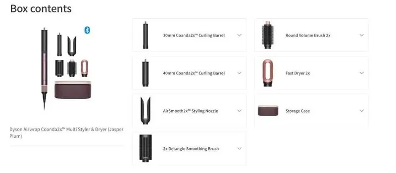 Dyson Airwrap™ Complete Long ID (Jasper Plum / Blush Pink, Co-anda2x™ — фото 1