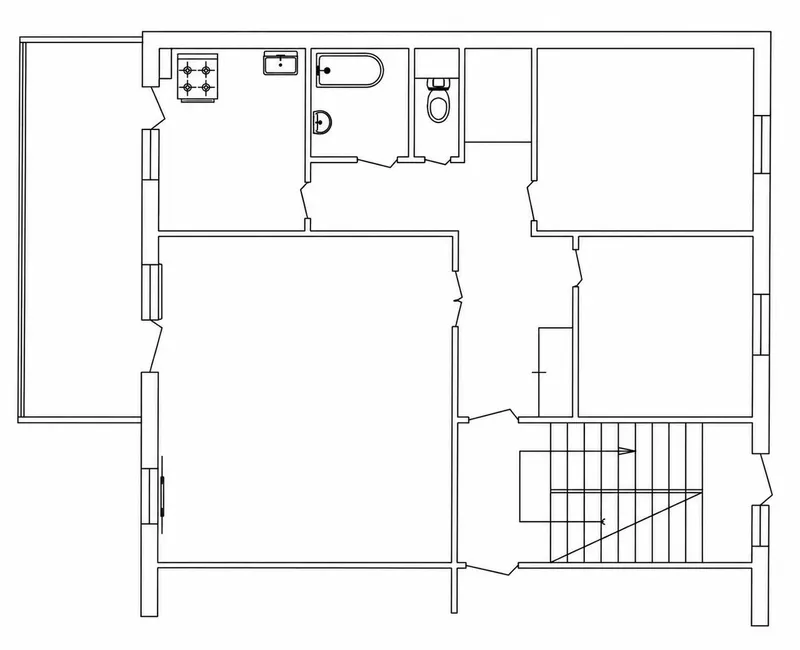 4 xonali kvartira sotiladi, 93 m², Yashnobod tumani (mo‘ljal: Risoviy bozor)