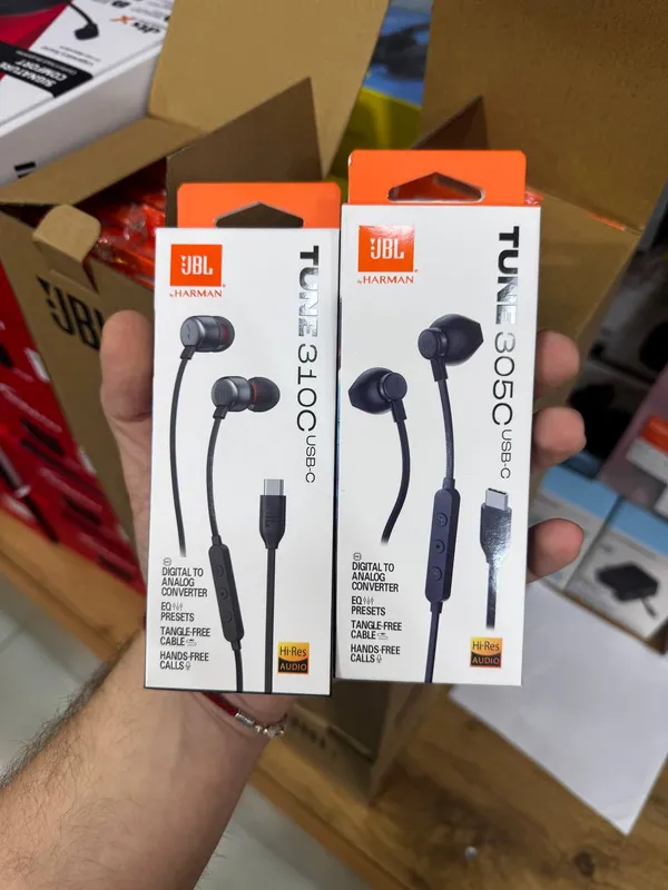 Проводные наушники JBL Tune 305/310 Проводные наушники JBL Tune 305/310