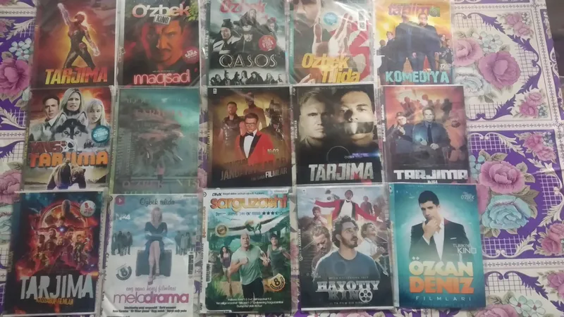 Yaxshi sifatli filmlar va musiqa disklari sotiladi 4 Yaxshi sifatli filmlar va musiqa disklari sotiladi 4