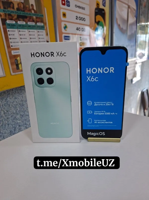Honor X6C 6+6/256GB