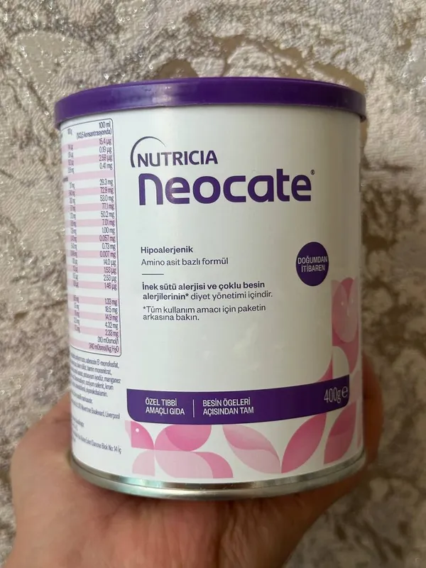 Neocate Nutricia bolalar Kashasi keldi