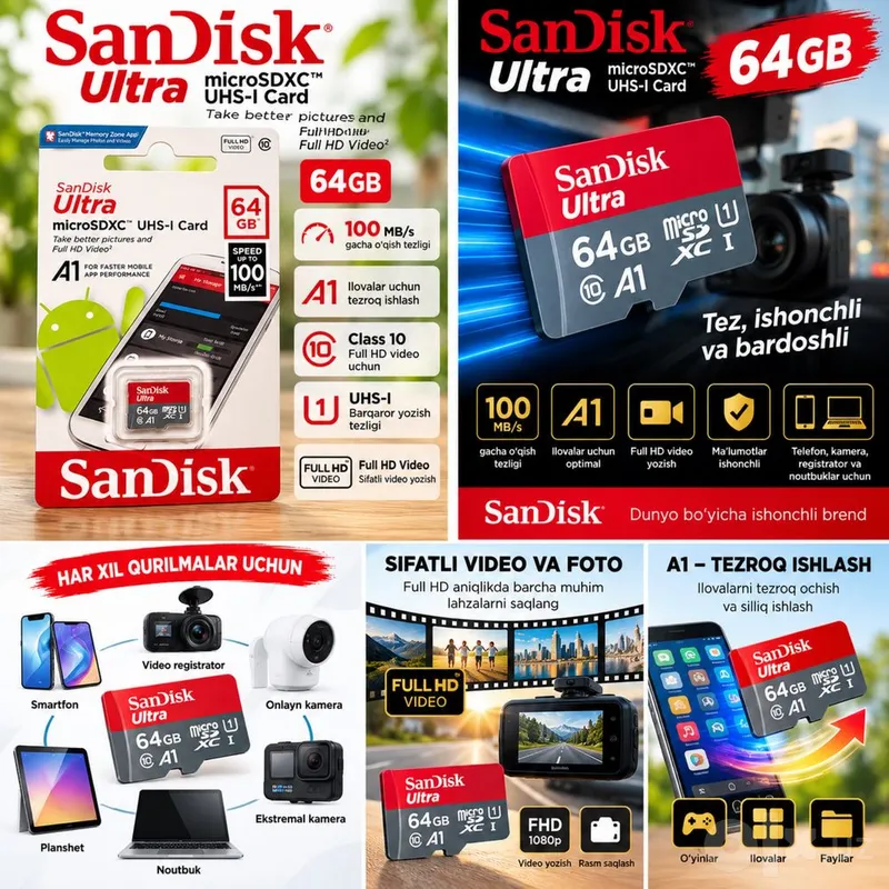 Ultra microSD флешка 2 Ultra microSD флешка 2