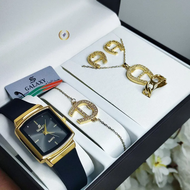 Premium Set Nabor — GALAXY soat + Stainless taqinchoqlar — фото 1