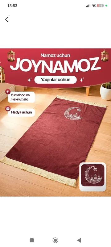 Joynamoz Umra, Haj, Xaj safari, жойнамоз тасбех — фото 2 Joynamoz Umra, Haj, Xaj safari, жойнамоз тасбех — фото 2